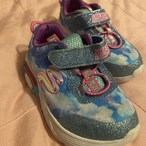 Size 6 light up skechers $7